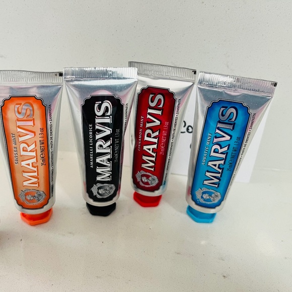Marvis Toothpaste Flavour Collection great way to try flavors! Travel - Picture 2 of 3